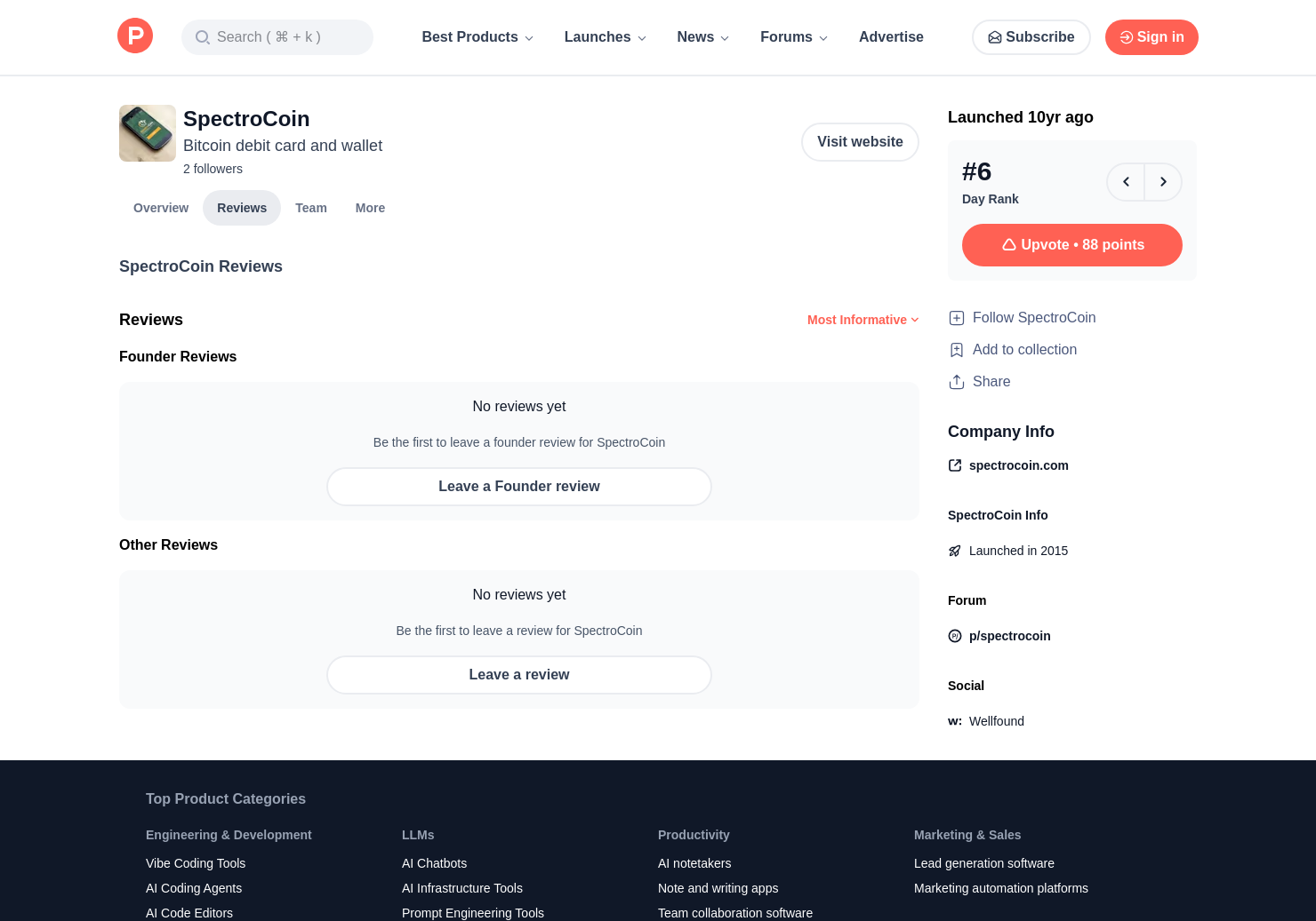 Spectrocoin Reviews Pros Cons And Rating Product Hunt - 